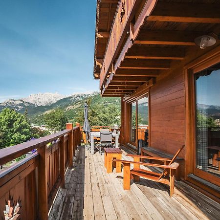 Chambres Et Table D'Hotes Au Chalet Datcha Briancon  Exterior photo