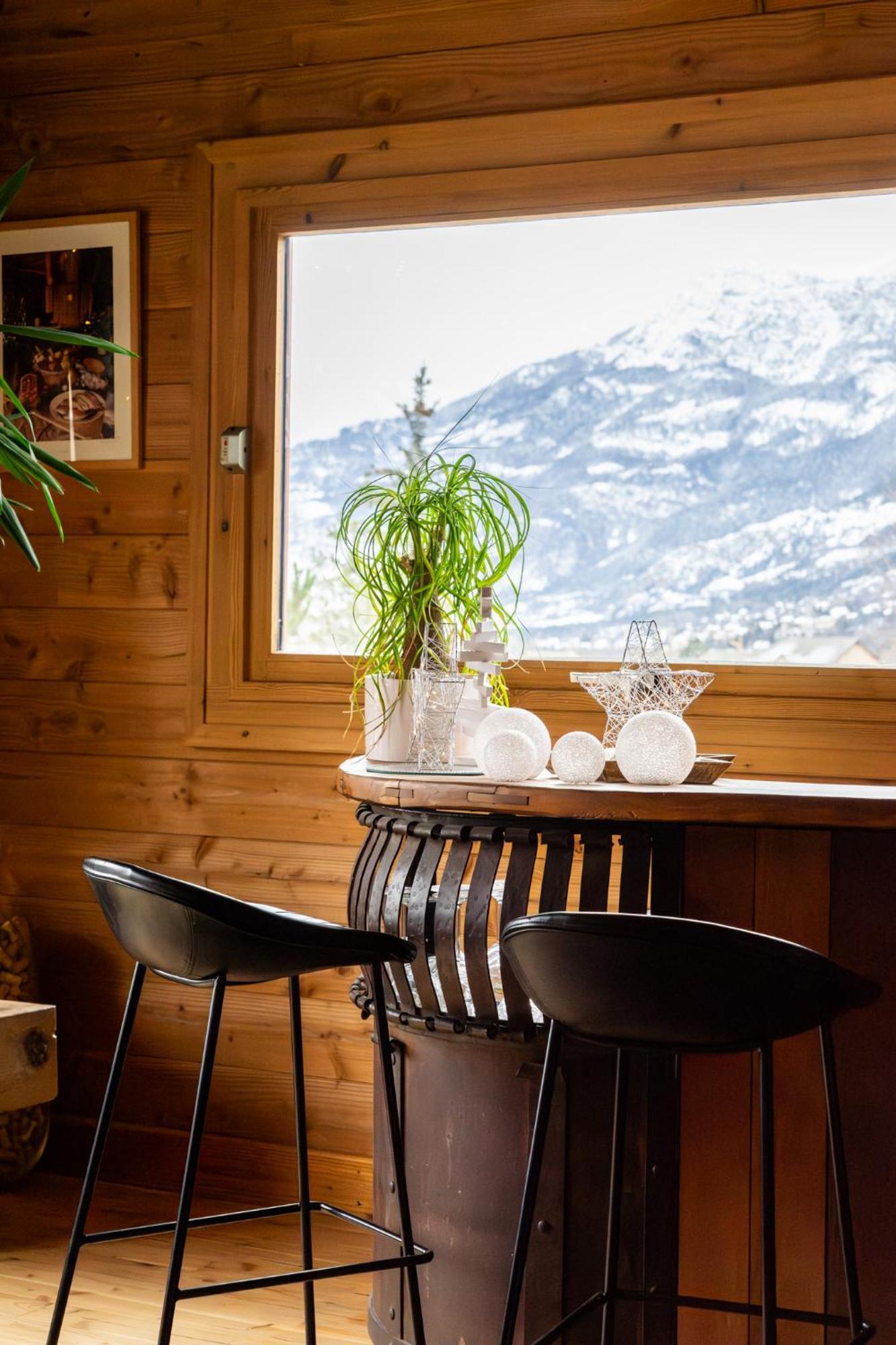 Chambres Et Table D'Hotes Au Chalet Datcha Briancon  Exterior photo